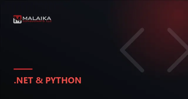 Calling Python from a .NET Application (and When You Actually Should)